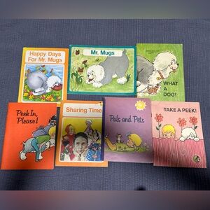 Vintage Mr. Mugs Early Reader Board Books – Set of 7 Ginn Early Readers 1970s